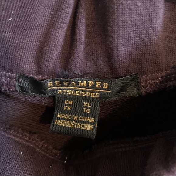 Off the shoulder sweater deep purple burgundy - Picture 6 of 6